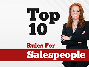 Robin’s Top 10 Rules For Salespeople